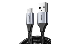 UGREEN Kabel USB do Micro USB US290 QC 3.0 2.4A 1m czarny - 1489120 - zdjęcie 3